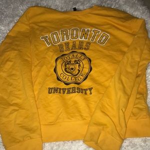 Toronto bear university H&M long sleeve